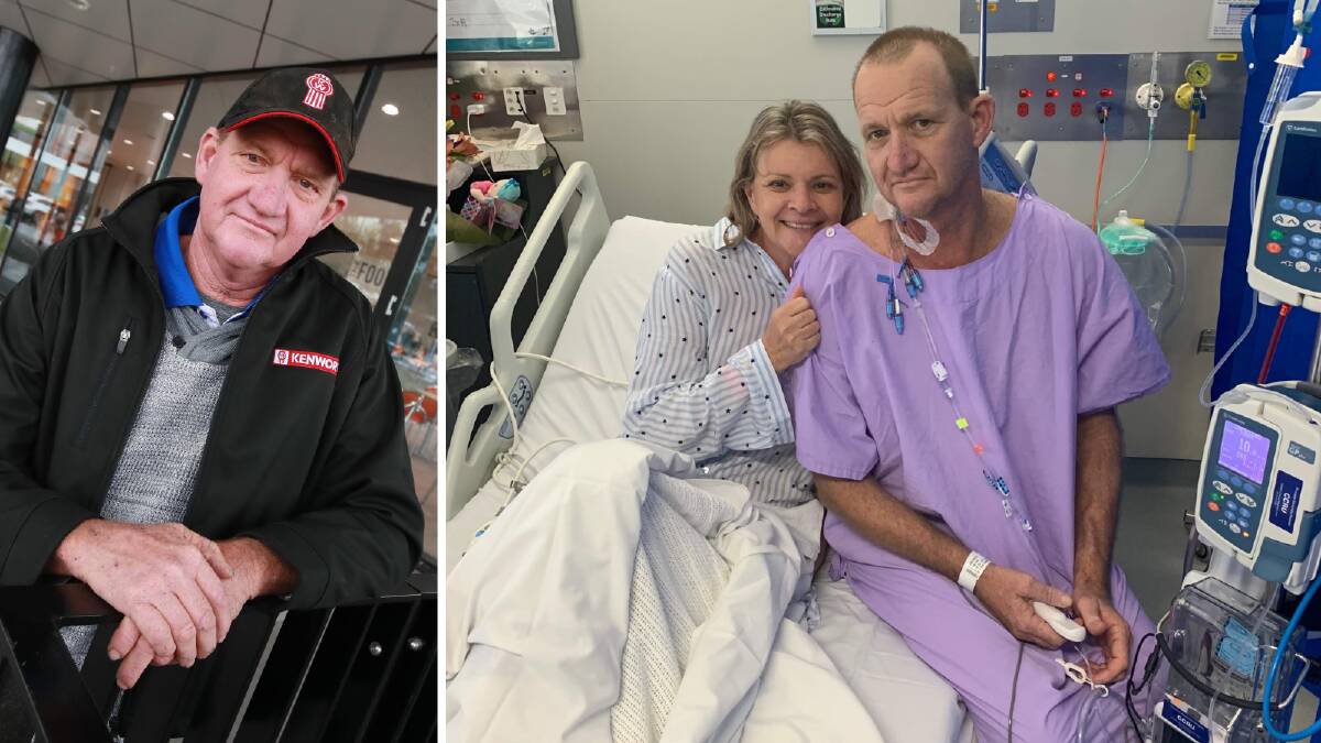 WHAT A GIFT: Craig Burkinshaw says the kidney transplant has changed his life, and he is incredibly thankful to have his sister Leonie Burkinshaw who donated an organ for him. Picture: Les Smith 