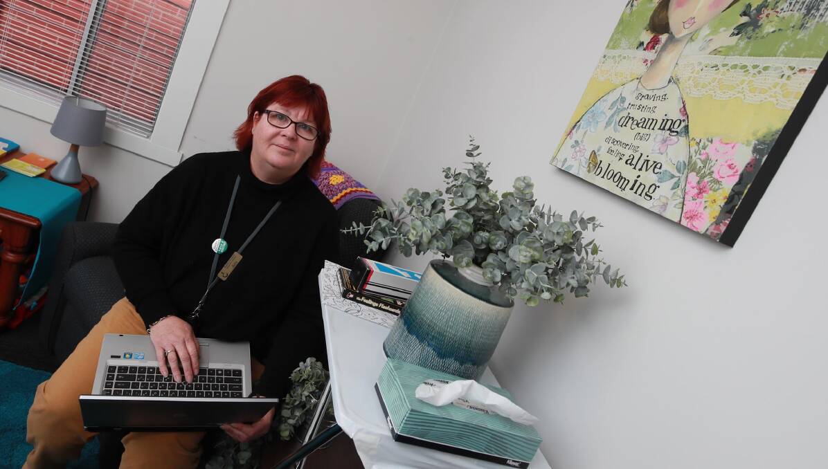 CITY'S PROBLEM: Julie Mecham, a crisis and support worker at the Wagga Women's Health Centre, says coercive control is a complex issue to tackle. 