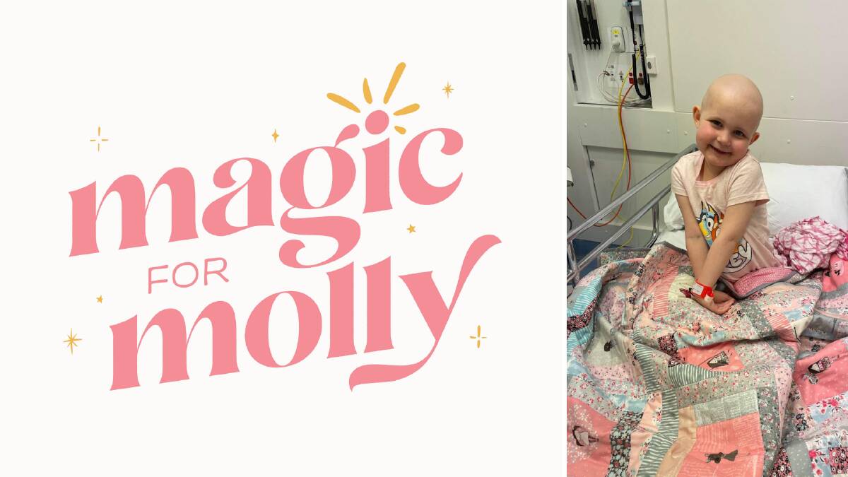 'Just a sore ankle': huge support for little Molly after shock diagnosis