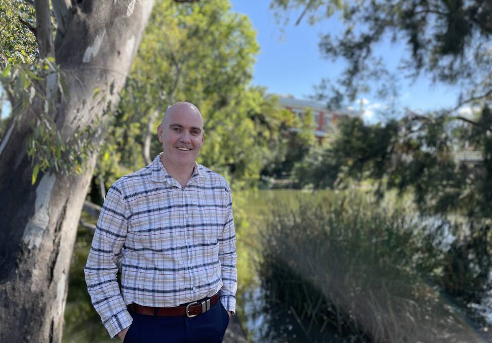 'UNFINISHED BUSINESS': Wagga councillor Tim Koschel is running for re-election as there are still measures he wants to help push through for the community. 