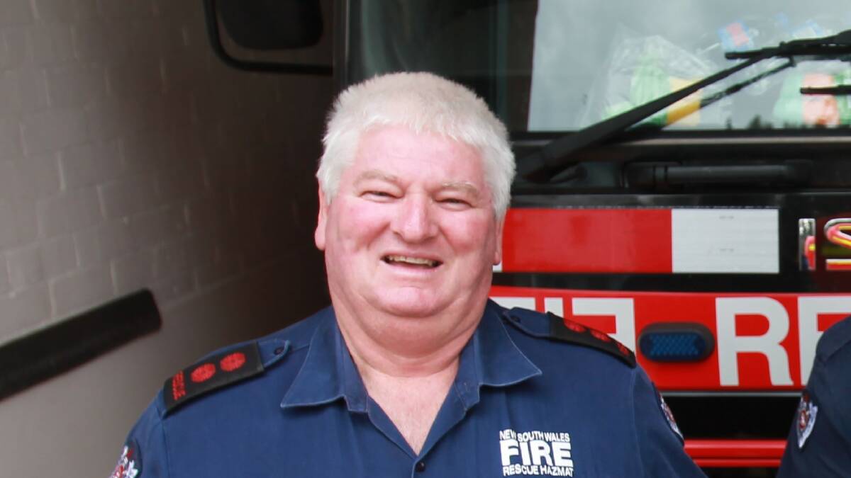 DEDICATION: Les Carr says the firefighter team has been like a family to him. 