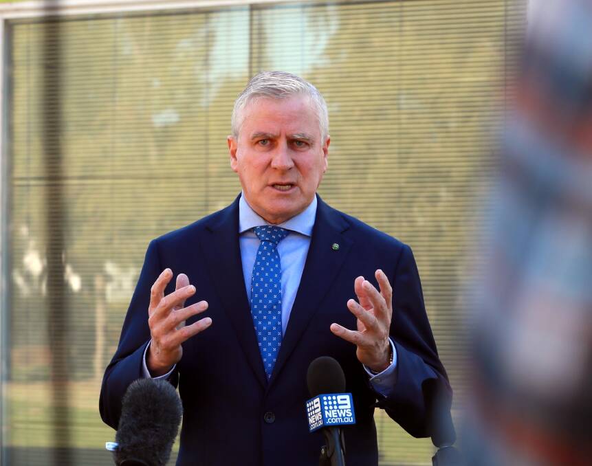 Riverina MP and acting prime minister Michael McCormack. Picture: Les Smith