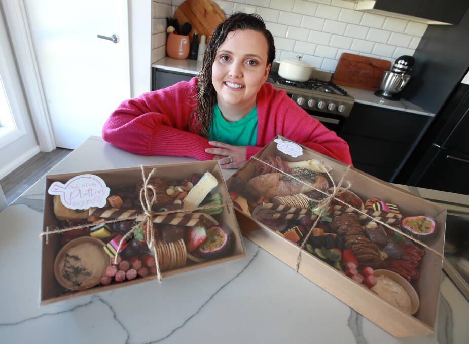 TASTY TREAT: Nakita Grentell says she decided to start up her business to help channel her creative side, adding it has ramped up as locals look for ways to keep entertained during lockdown. Picture: Les Smith 