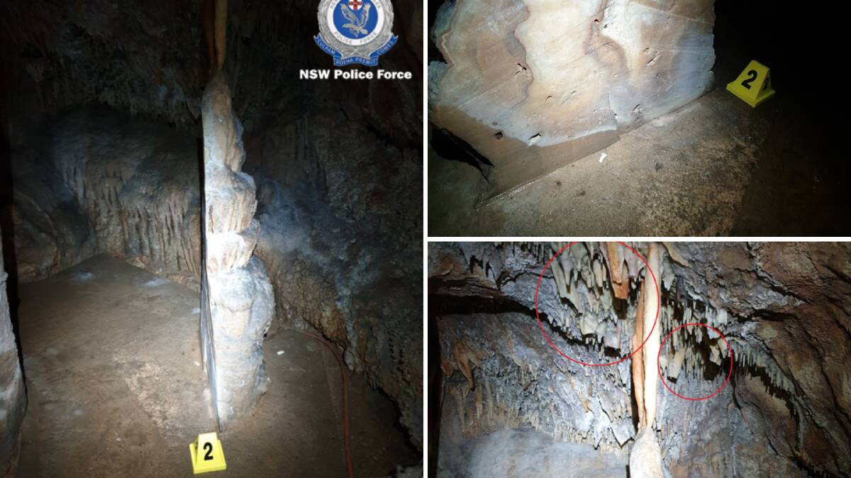 Police are appealing for information after caves within Kosciuszko National Park were broken into and damaged this month. 