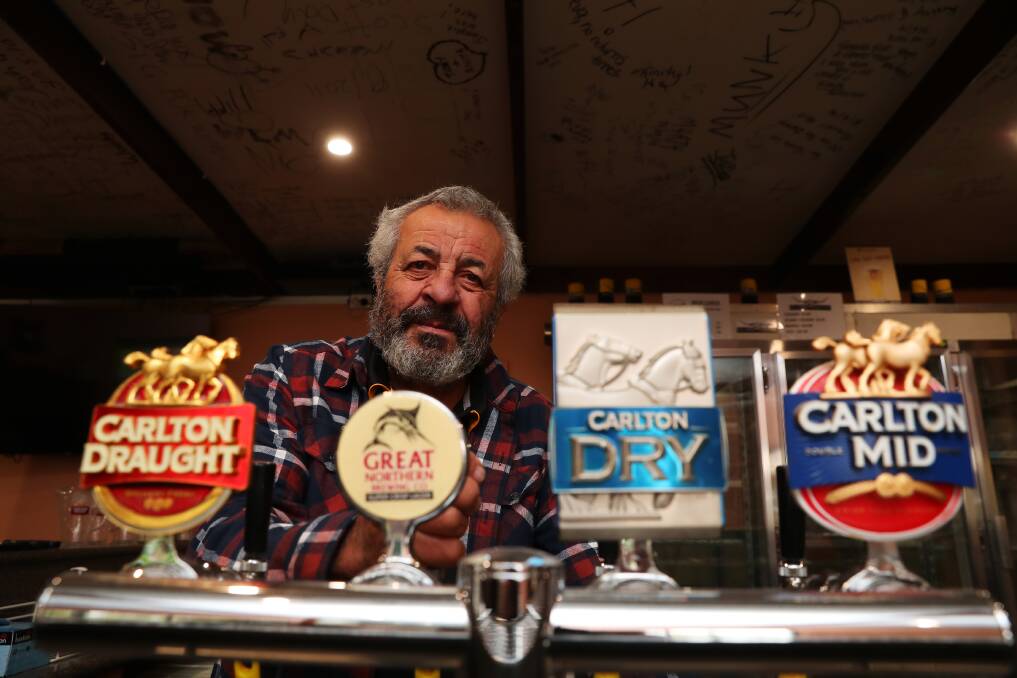SLASH THE TAX: Tony Espinosa says cutting the tax on beer would help pubs like his keep the doors open after the impact of the pandemic. Picture: Emma Hillier 