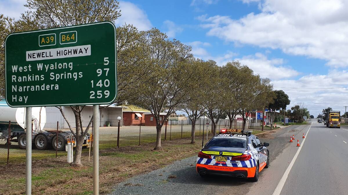 Picture: Riverina Highway Patrol 