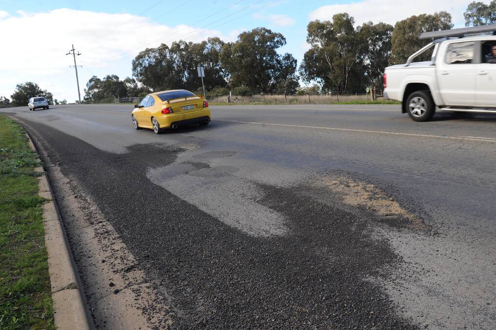 HOLEY HELL: A letter writer says Wagga council has its priorities skewed when it comes to which pothole-riddled road it fixes first.