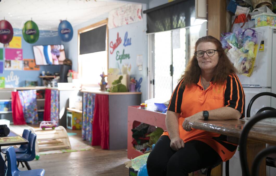 IN DEMAND: Junee's Sally Splitt says competition for childcare is huge, with some parents even placing their unborn children on waiting lists. Picture: Madeline Begley