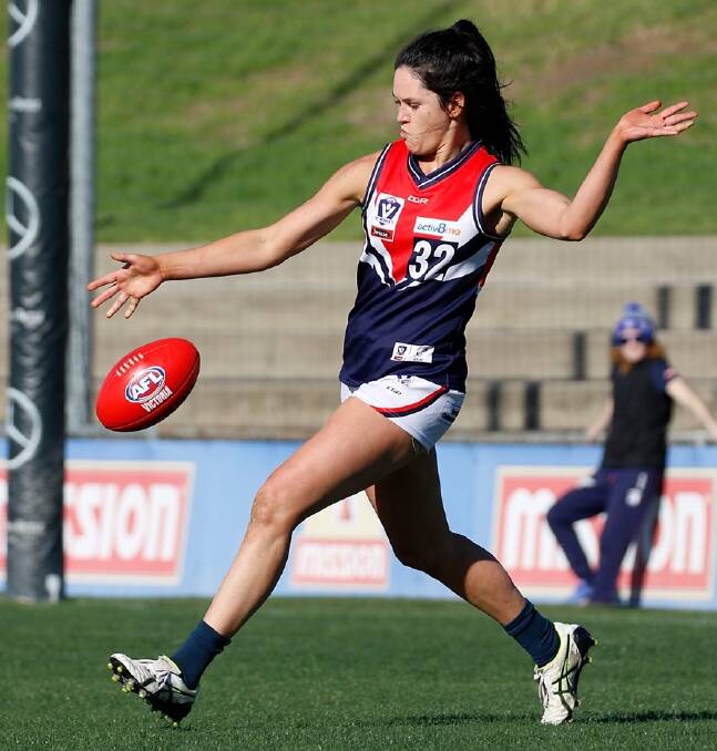 Colvin played for Darebin before she was drafted in October last year. 