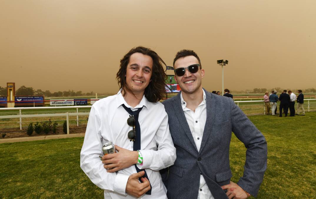 Conditions were far from ideal in Wagga but the Murrumbidgee Turf Club's Ag race day crowd was again up on last year. 