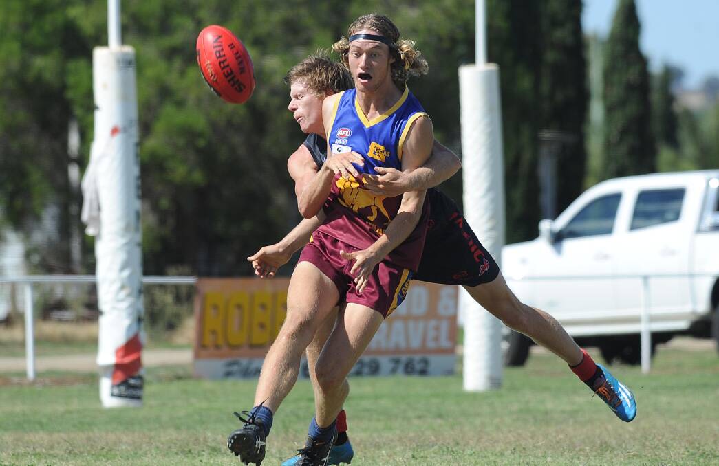 Josh Hanlon will make the move from Ganmain to North Wagga. Picture: Laura Hardwick