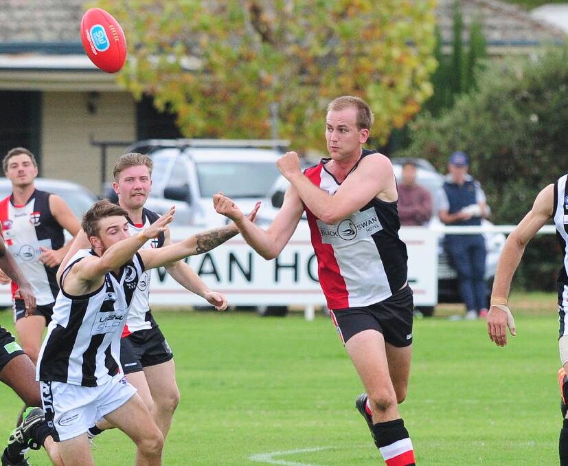 HEADING OFF: North Wagga will be without ruckman Charles Shaw this season as a move to Victoria takes him away from the Farrer League.