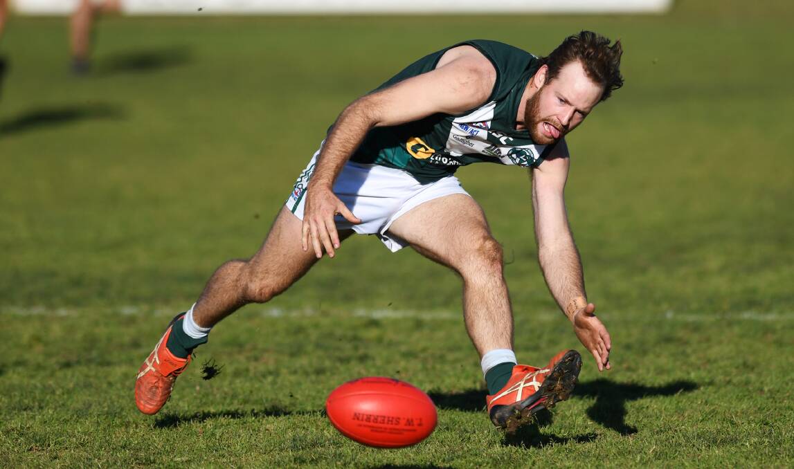 BLUE MOVE: Coleambally have signed former Coolamon midfielder Max Hillier for next year.