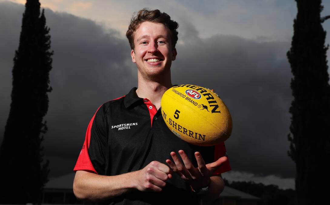 'HONOURED': Daniel O'Reilly will make his debut for Marrar against the Northern Jets at Ariah Park. Picture: Emma Hillier