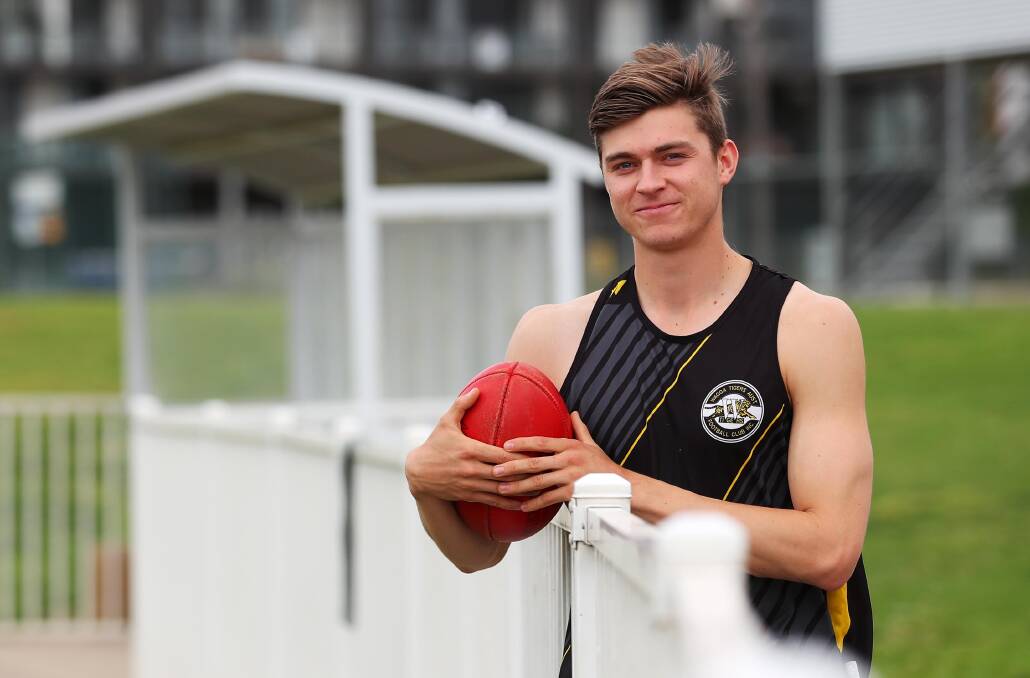 RETURN: Jackson Kelly will be back in the yellow and black for Wagga Tigers.