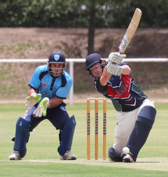 Beck Frostick is in his second season in Wagga cricket