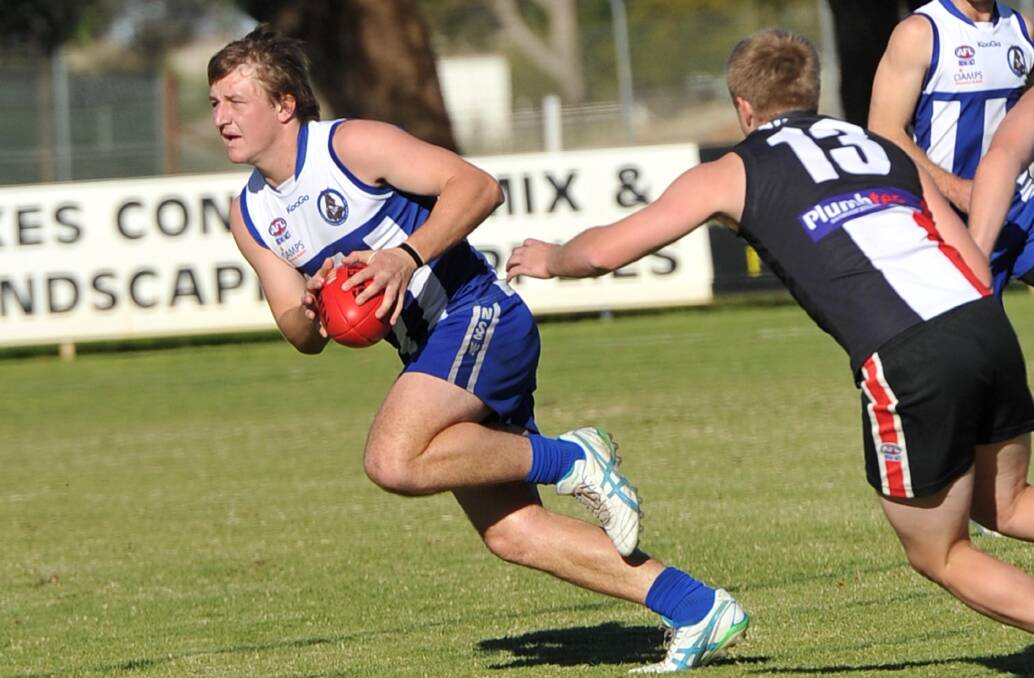 Northern Jets co-captain Sam Fisher in his days with Temora. 