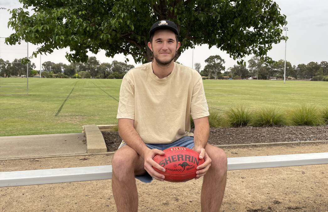 NEW CHALLENGE: The Rock-Yerong Creek ruckman-forward Jack Driscoll is headed to VFL club Werribee next year. Picture: Peter Doherty