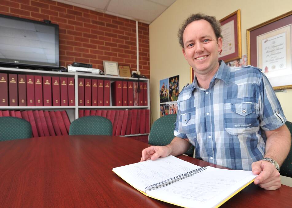 Erwin Budde when he was about to finish up as Football Wagga president in 2017. He remained involved with the organisation until moving to Brisbane this week.