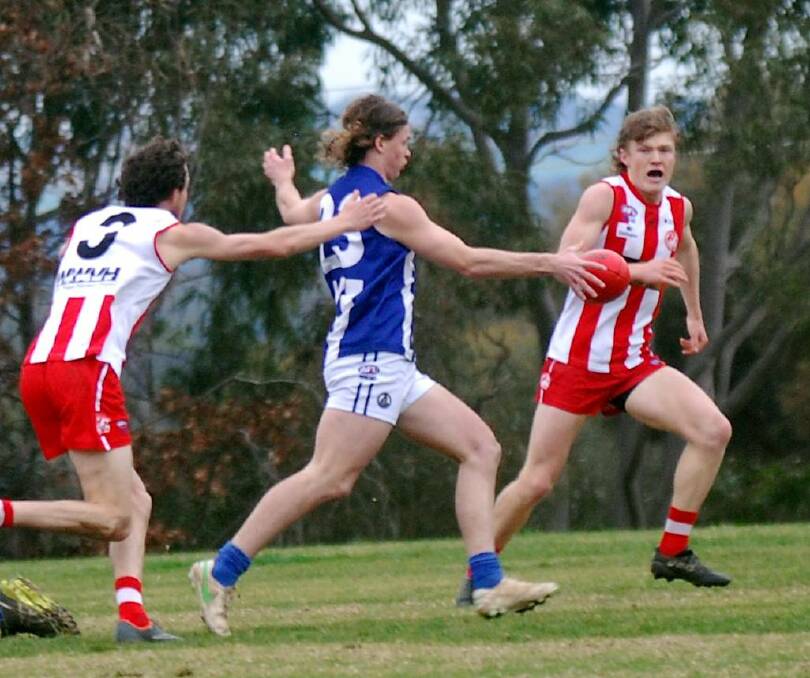 YOUTHFUL EXUBERANCE: Temora's Joe Morton was impressive last year and, along with Liam Sinclair, is seen as critical to the 'Roos improvement. 