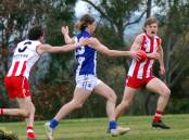 YOUTHFUL EXUBERANCE: Temora's Joe Morton was impressive last year and, along with Liam Sinclair, is seen as critical to the 'Roos improvement. 