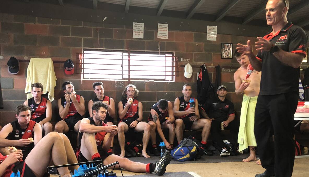 PLEASED: Marrar coach Shane Lenon was happy with the response of his players to their first loss of the season. 