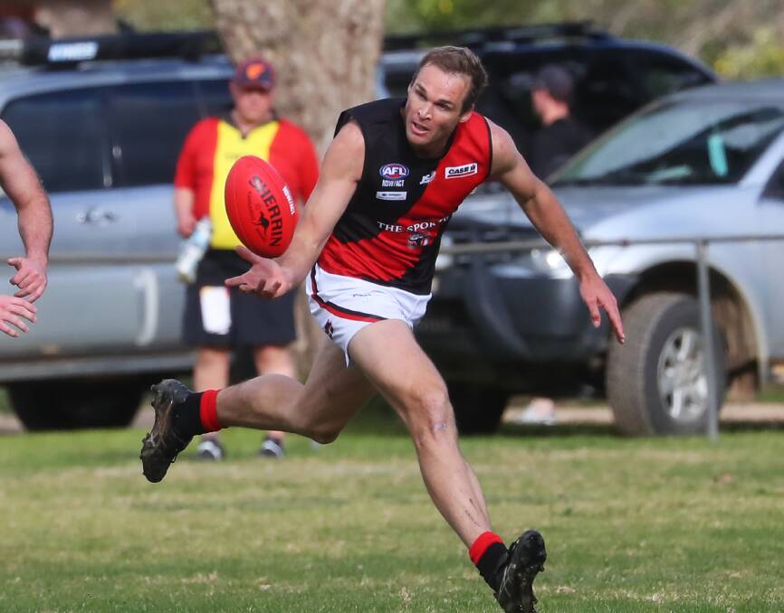 NEW CHALLENGE: Marrar forward James Lawton will not only play on at the Bombers next year, but is stepping up to co-coach alongside Shane Lenon. Picture: Emma Hillier