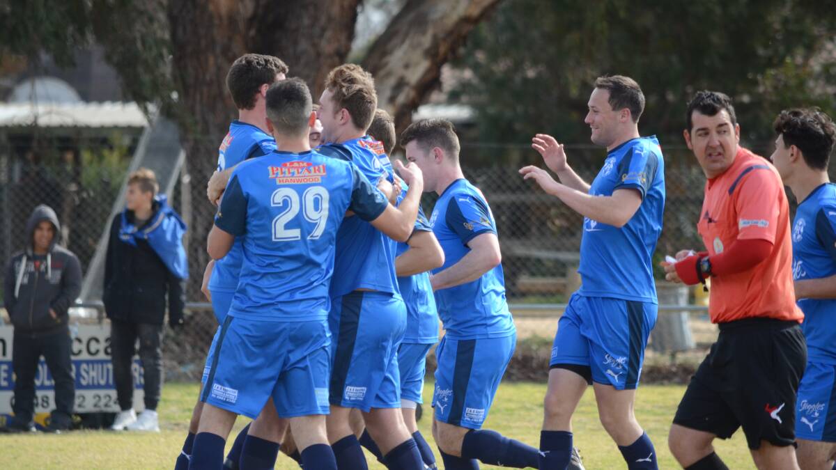 THEY'RE IN: Griffith club Hanwood FC has accepted the invitation to join Football Wagga this season. Picture: Liam Warren, Area News
