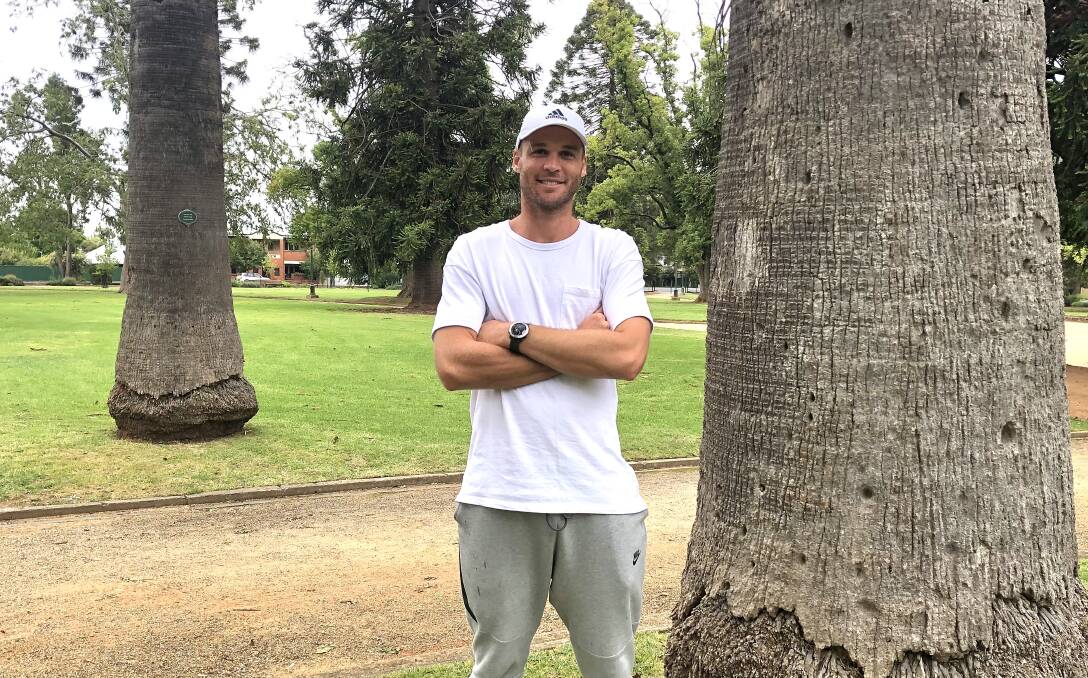 TALL TIMBER: Talented forward James Lawton says he can't wait for a return to football, more than a year after he signed with Marrar. Picture: Peter Doherty