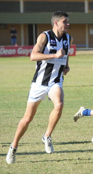 Heath Russell had another fine game for the Pies.