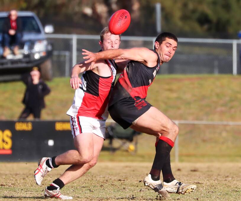 After Saturday, Fred Sleeth will have played only four games for Marrar, and three against North Wagga.