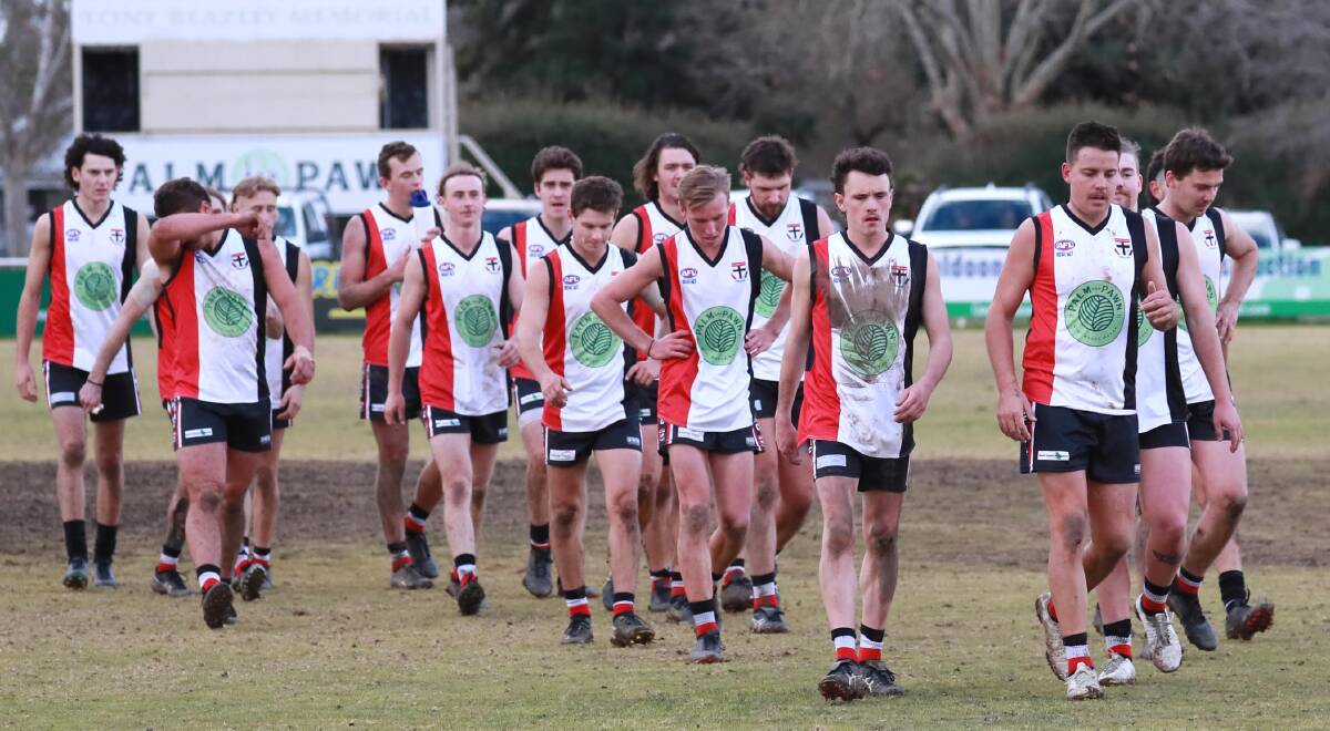JUNIOR CONCERNS: North Wagga haven't ruled out bidding for a change of league because of worries about the under 17.5 competition. The Saints are comfortable with seeing out AFL Riverina's review process. 