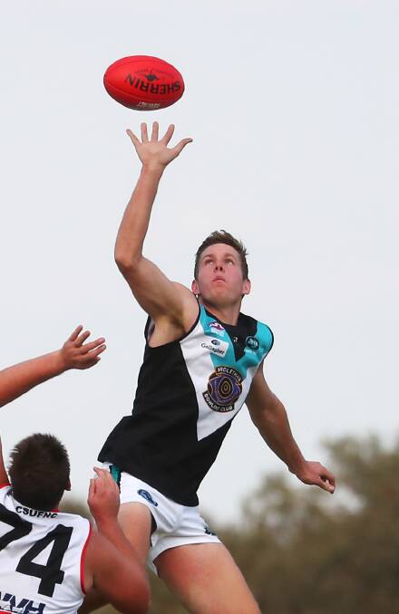 Ruckman Lachie Jones had another big game for the Northern Jets