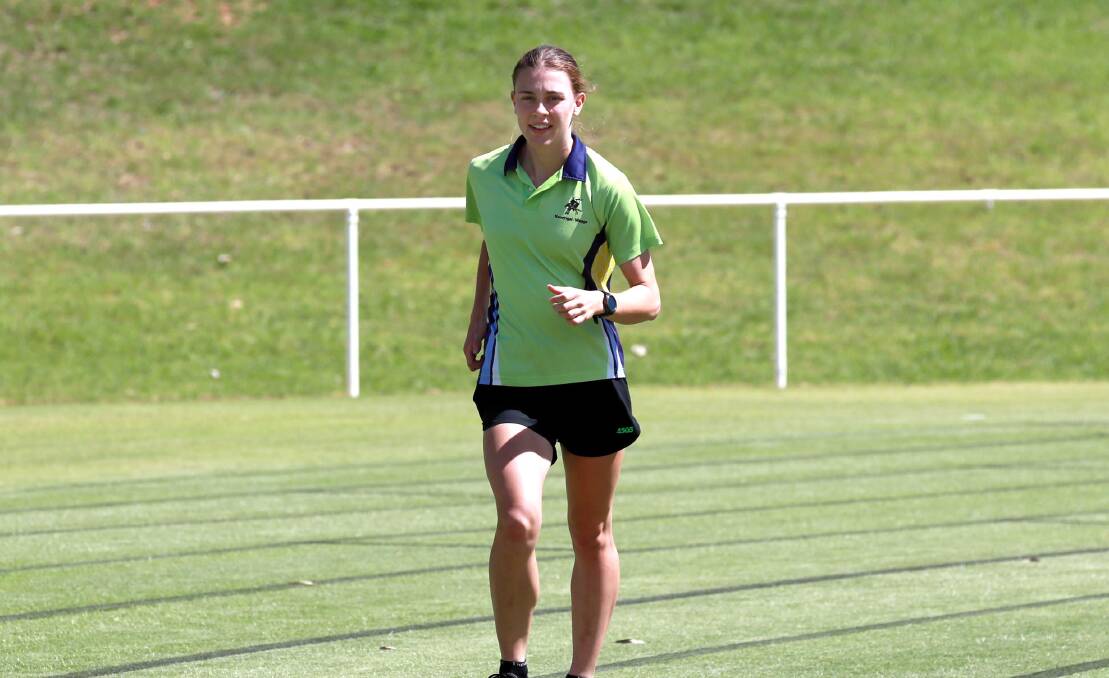 ON THE RISE: Mison in Wagga last year after starting to make her mark at senior level.