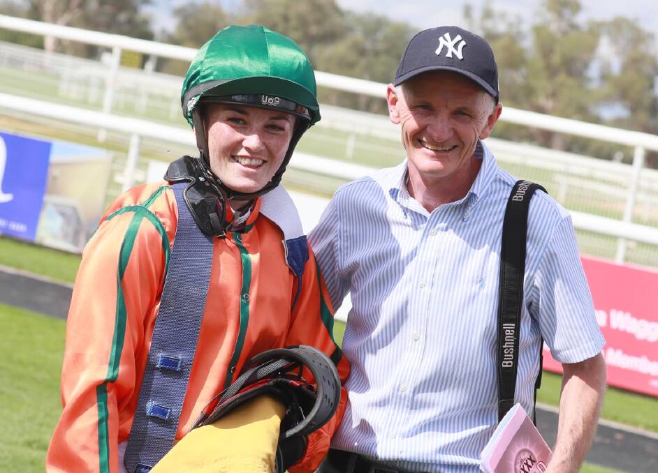Tim Donnelly (with jockey Heni Ede last year). 