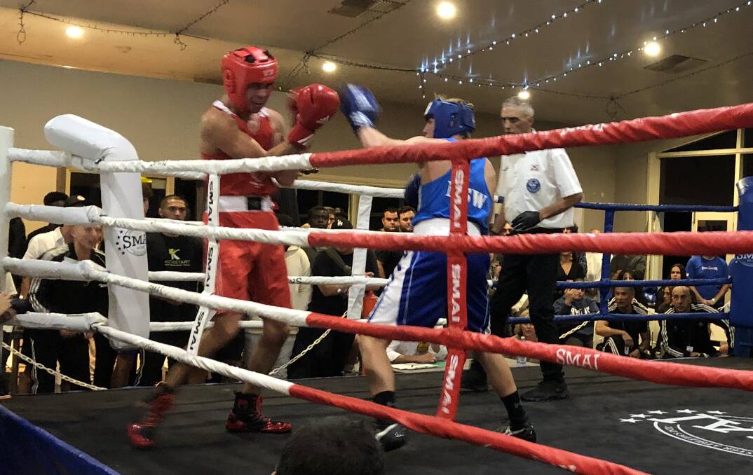 FIGHT NIGHT: 'Boxing at the Lake' was a big hit at the Wagga Boat Club.