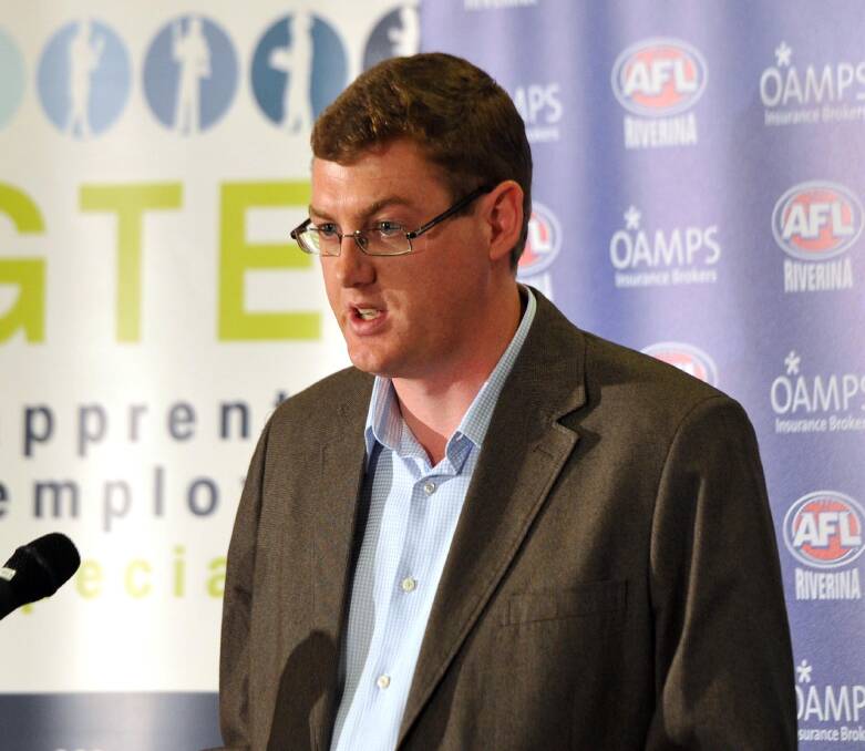 AFL Riverina chairman Michael Irons