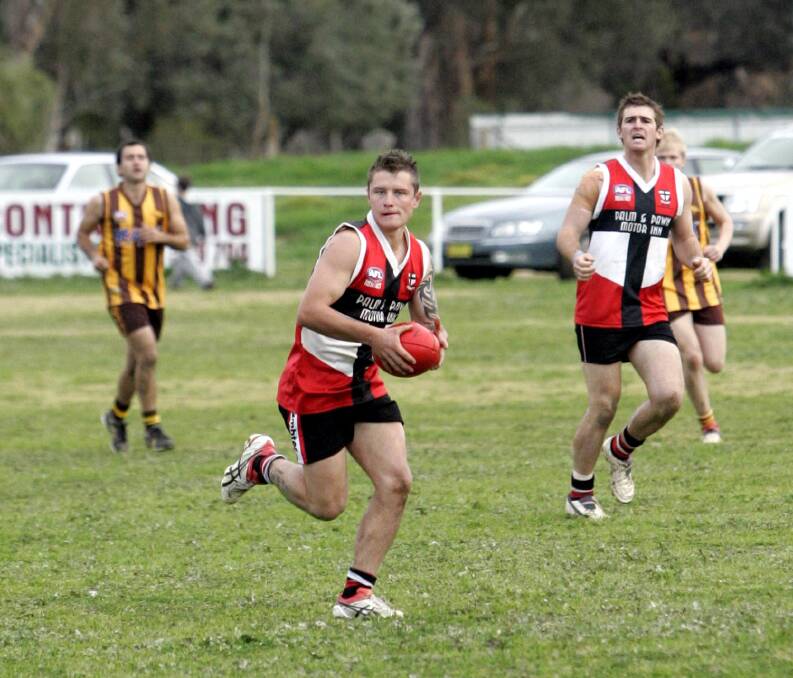 BOWING OUT: North Wagga reserve grade coach Matt Howarth hopes to finish on a high in Saturday's grand final, when he leads the Saints in the reserve grade decider against Marrar.