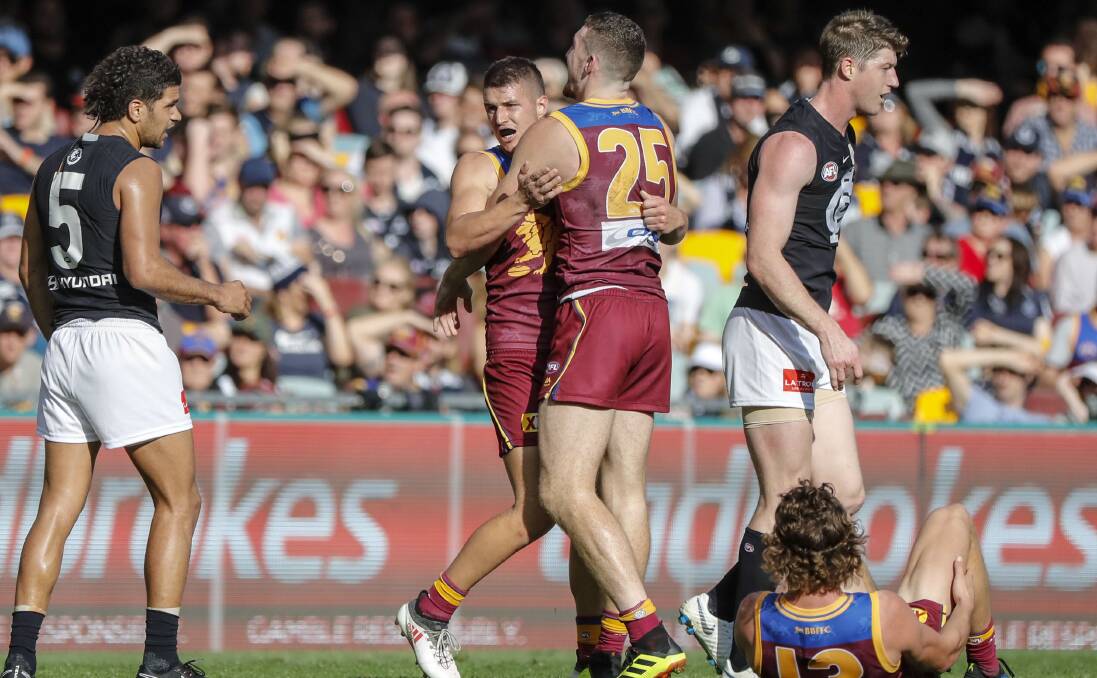 Barrett left the Giants for Brisbane ahead of the 2017 season. Now he'll be back playing for GWS against the Lions at NEAFL level this week. 