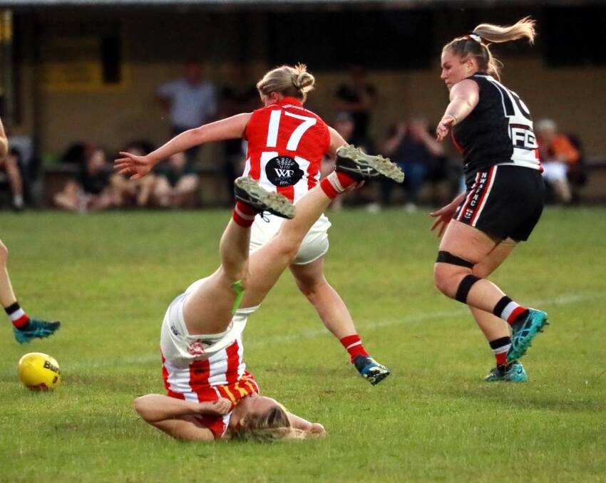 HEAD OVER HEELS FOR WOMEN'S FOOTY: Interest is growing with at least five new clubs keen to get involved in next year's Southern NSW Women's league. 