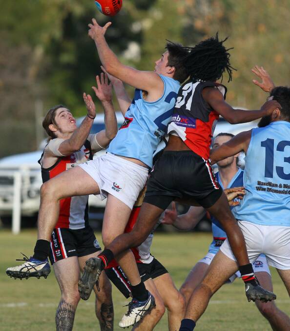 Barellan came close to a massive upset when they led against North Wagga late in the fourth quarter at McPherson Oval.
