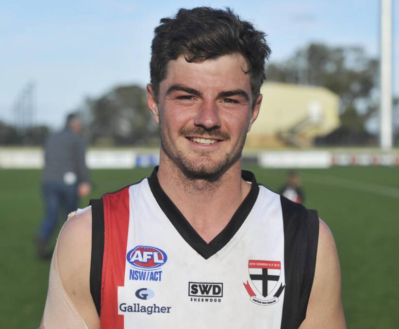 STRONG START: Cayden Winter led North Wagga's effort.
