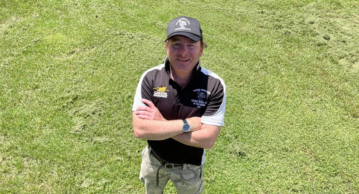 SPIRIT OF THE 'PIES: The Rock-Yerong Creek's volunteer of the year Brodie Moore is one of many who give their time to clubs across the Riverina sporting landscape. He says the club is a huge part of his life. Picture: Peter Doherty
