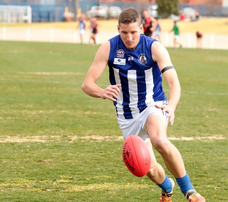 GREAT START: Temora's Mark Breust produced another fine game.