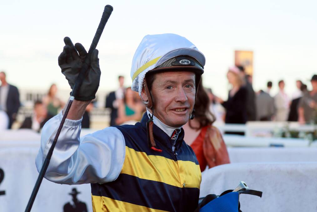 IN FORM: Jockey Mathew Cahill after his Wagga Gold Cup win last month. He'll be on board Tim Donnelly's Kitzbuhel at Wagga on Friday, after steering the import to victory last week. Picture: Les Smith