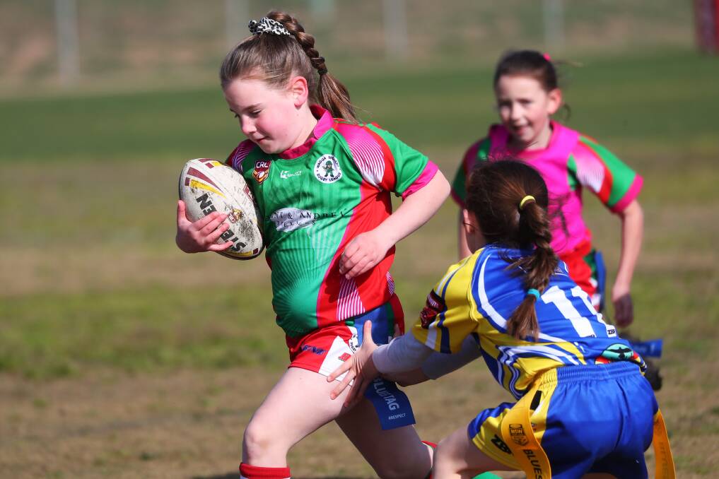 U8s Brothers v Junee and U12s Kangaroos rivalry. Pictures: Emma Hillier