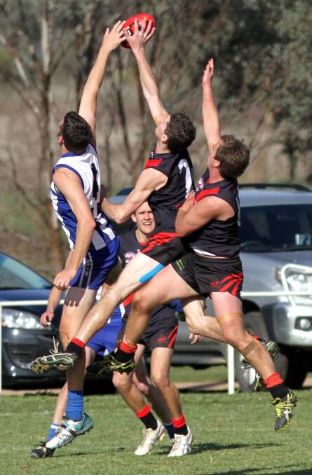 A handful of shots from Stacey's 149 games for Temora