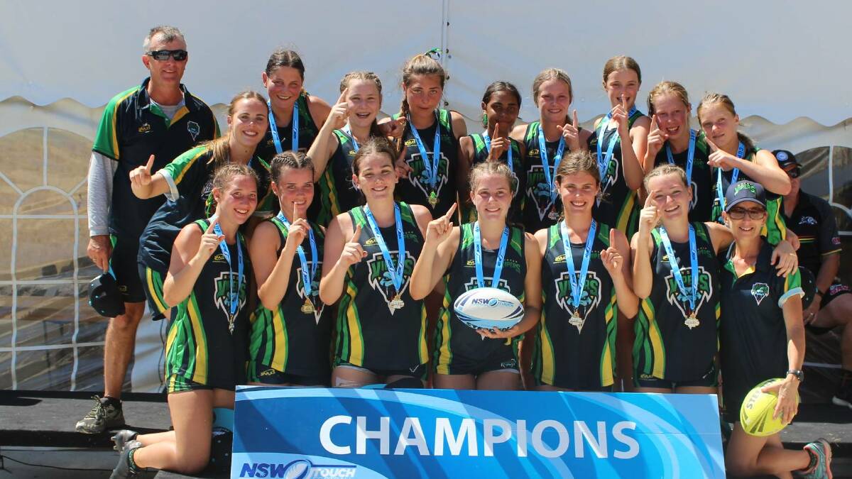 BIG CHANCE: Wagga's under 16 girls won the Junior State Cup last year and hold high hopes for the under 18 girls event at the southern conference this weekend. 