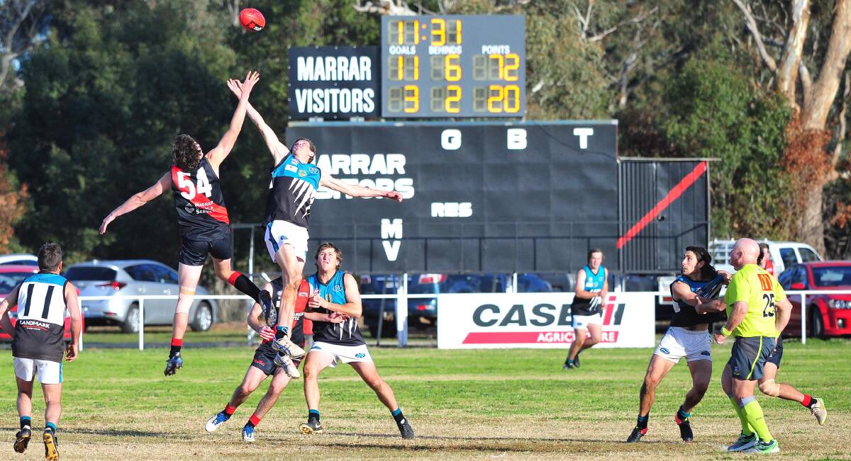Kieren L Tilly captured the action last time the Jets met the Bombers, at Langtry oval.