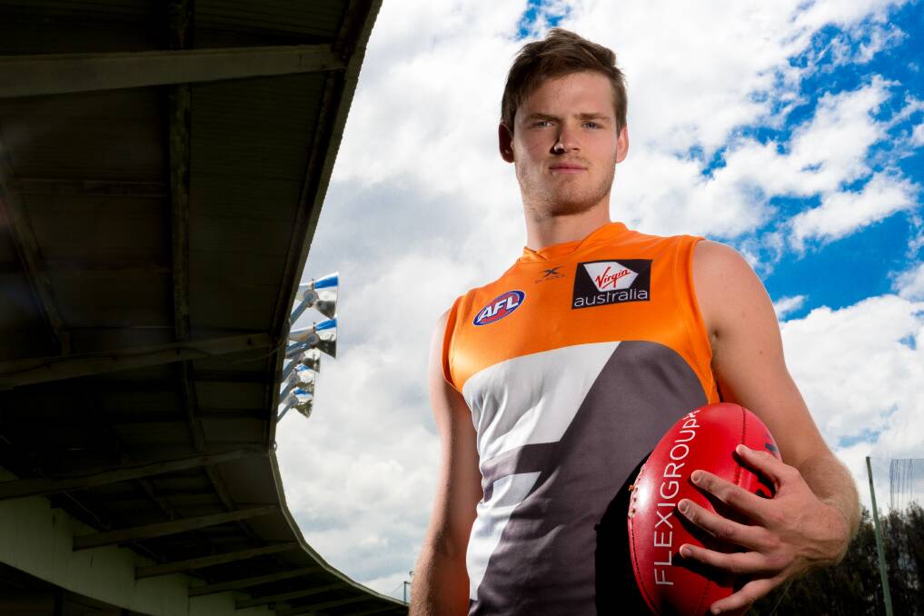 HEADING HOME: Matt Flynn can't wait to be back on Narrandera Sportsground this Saturday when GWS Giants take on West Coast. Picture: Craig Abercrombie, GWS Giants